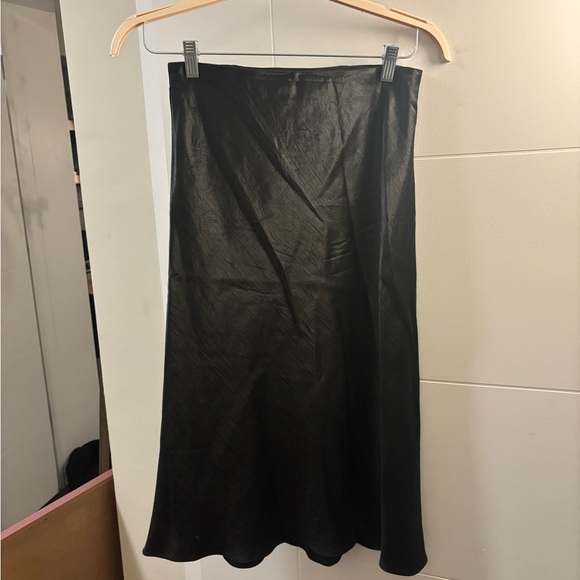 Babaton Black A-Line Skirt